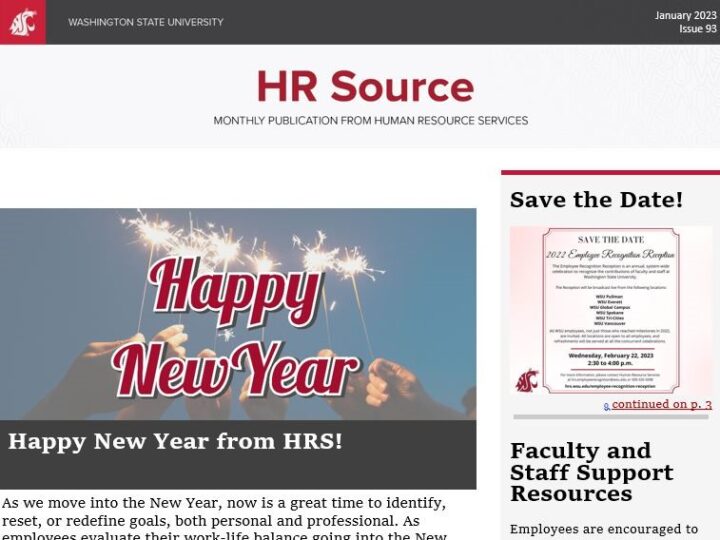 Human Resource Services, Washington State University