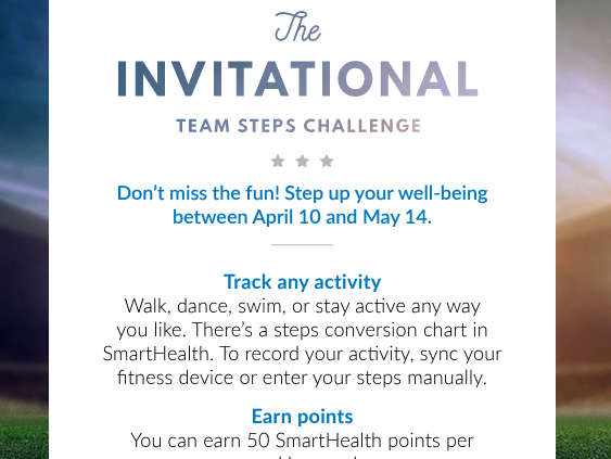 The smart health invitational announcement.